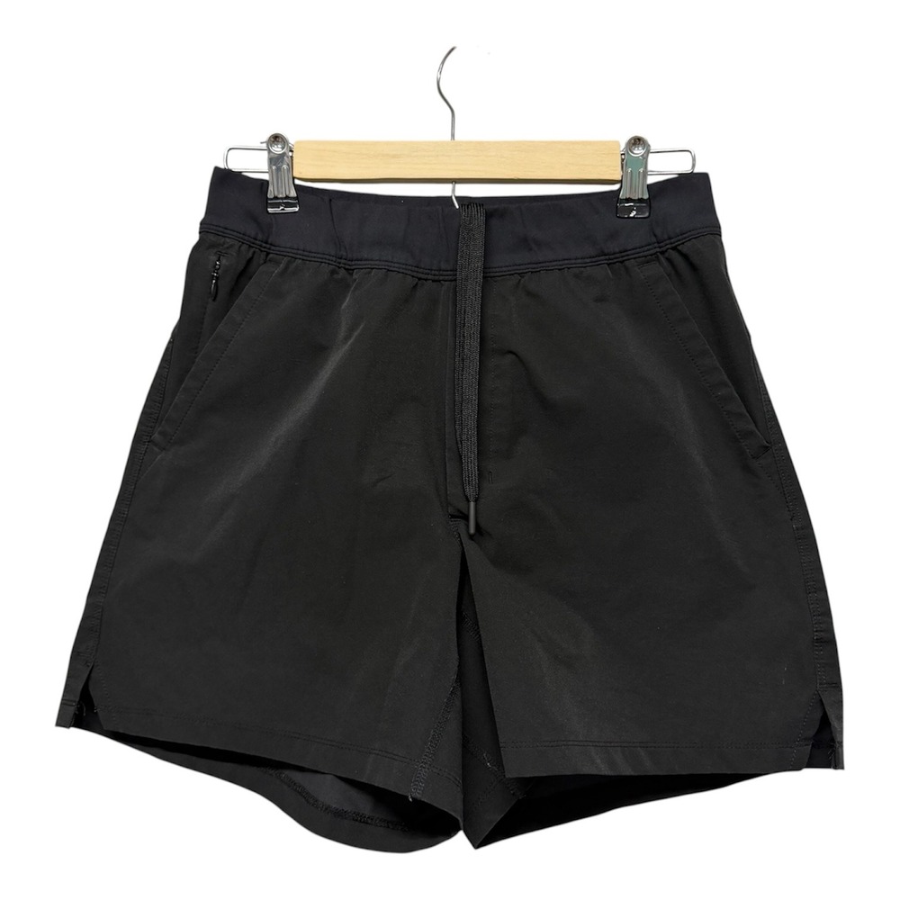 Public‎ Rec Shorts Mens 30 Black Athletic All Day Every Day Drawstring Stretch